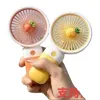 Colorful handheld mini fan, portable, silent, USB charging mini summer cooling wonder Item Picture